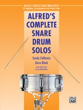 Alfred's Complete Snare Drum Solos cover Thumbnail